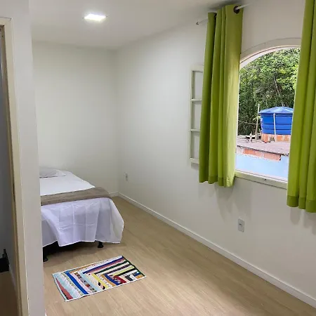 Bela Casa Em Condominio De Frente A Cachoeira Parati Exterior foto