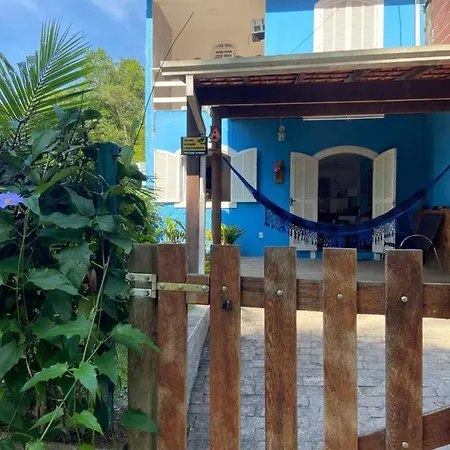 Bela Casa Em Condominio De Frente A Cachoeira Parati Exterior foto